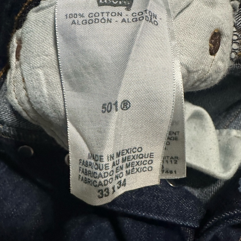 Men’s Levi’s 501 jeans - Picture 3 of 4